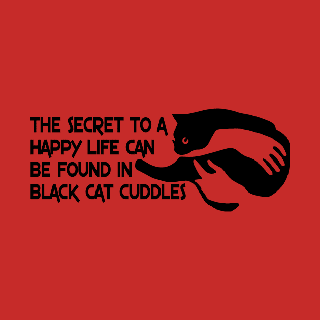 Black Cat Cuddles by BradyRain