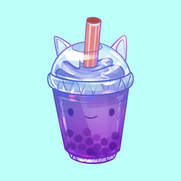 Kitty Taro Tea by Claire Lin