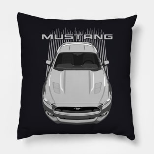 Mustang S550-GT-silver Pillow