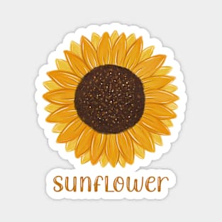 Sunflower Power Magnet