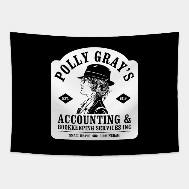 Polly Gray's Accounting Tapestry by NotoriousMedia