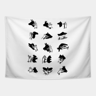 Shadow Puppets Tapestry