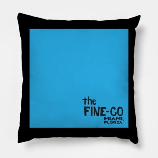 The Blue Fine-Co Pillow