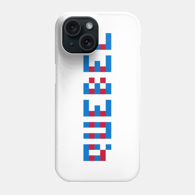 Pixel Hockey City Quebec 1995 Retro Phone Case by gkillerb