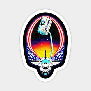 Black Panther Art - NASA Space Badge 58 Magnet