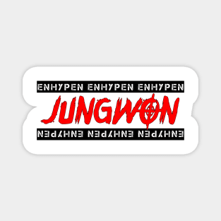 ENHYPEN JUNGWON Cool Design Magnet