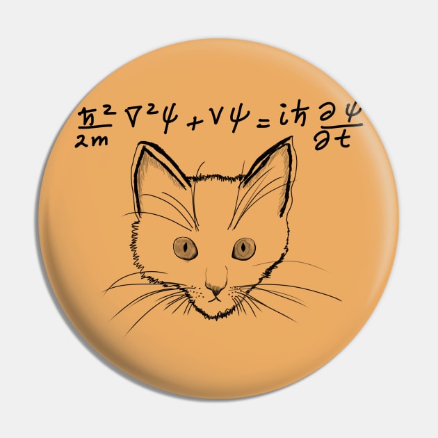 Schödinger Cat Pin by Javisolarte