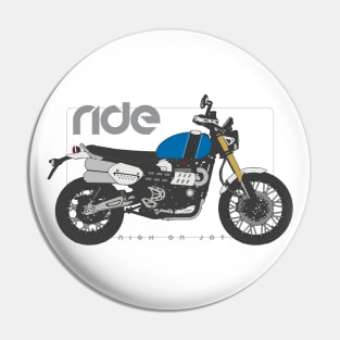 Ride 1200e blue Pin