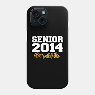 Funny senior proud mom 2024 graduation class Phone Case