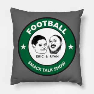 Football Smack Talk Show Pillow