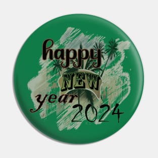 happy new year 2024 t shirts Pin