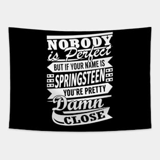 Nobody is Perfect SPRINGSTEEN Pretty Damn Close Tapestry