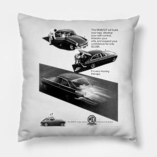 MG MGB GT - advert Pillow