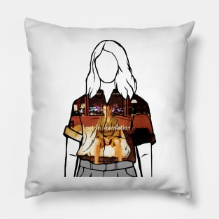 Sofia Coppola (Lost in Translation) Portrait Pillow