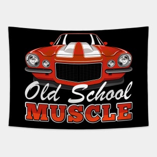 Old School Muscle Car Tapestry