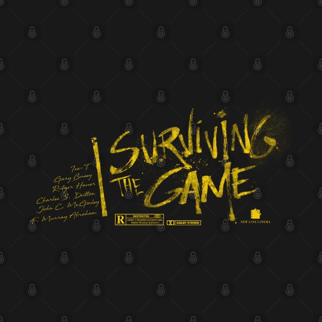 Surviving the Game Title by D-Wrex T-Shirts 