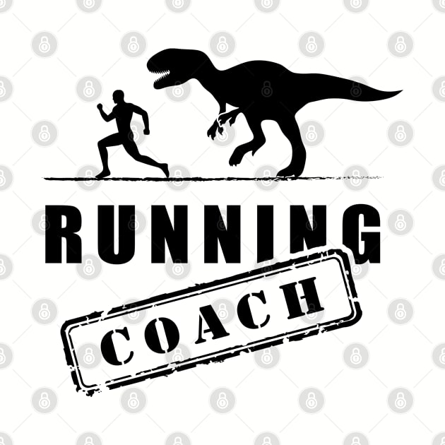 Running coach - dinosaur by Florin Tenica