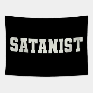 Satanist Word Tapestry