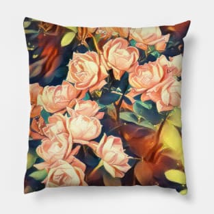 Bushes of rose Pillow