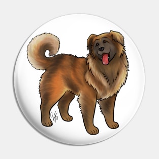 Dog - Leonberger - Copper Pin