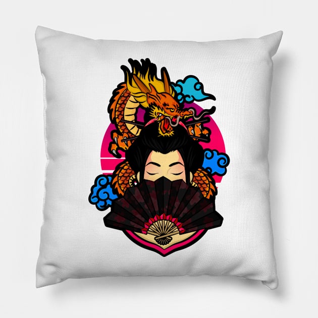 DRAGON 3 Pillow by GreatSeries