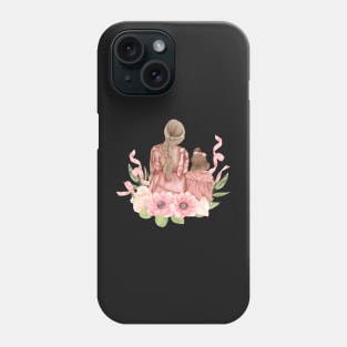 mother and daughter Phone Case