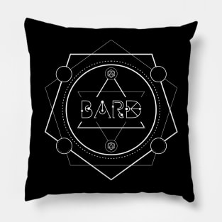 Bard Character Class TRPG Tabletop RPG Gaming Addict Pillow