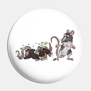 Rat Race Pin