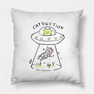 Catduction Pillow