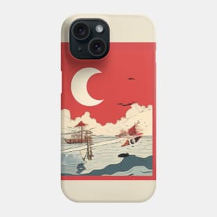 JAPANESE WOODBLOCK PRINT Phone Case