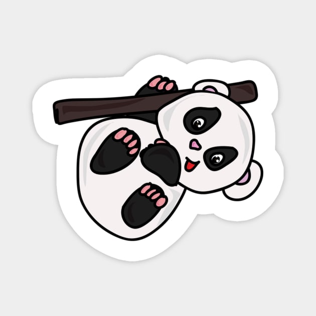 Baby panda Magnet by aboss