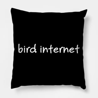 bird internet Pillow