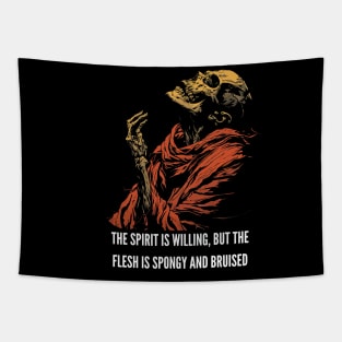 The Spirit is Willing v1 Tapestry