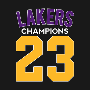 Lakersss Champions 2023 Edition Varsity 2 T-Shirt