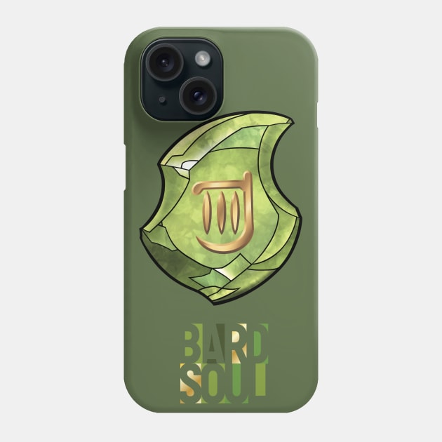 Bard Soul - FFXIV Job Crystal Phone Case by SamInJapan