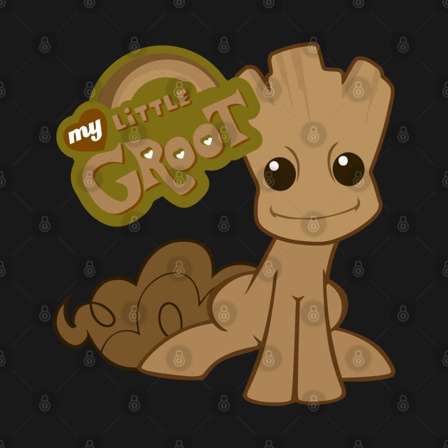 My Little Groot Pony by reddvelved