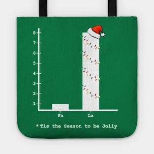 Christmas Carol Bar Graph - Fun Math Tote