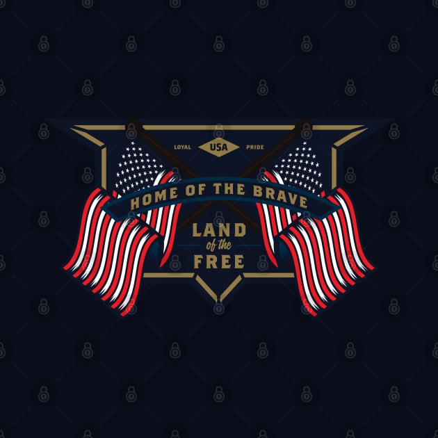 Land Of The Free by Kunstlerstudio