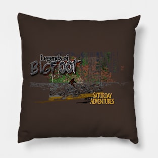 Legends of Bigfoot Pillow