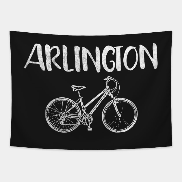 Bike Arlington Tapestry by mivpiv