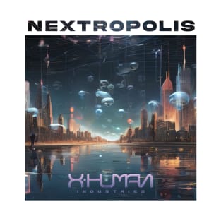 Nextropolis Xhuman future city T-Shirt