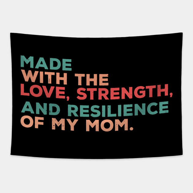 made with the love, strength, and resilience of my mom Tapestry by Gaming champion