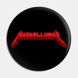 Muskellunge (3D version) Pin