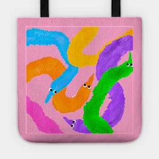 Worm Party! | Rainbow Worms Tote