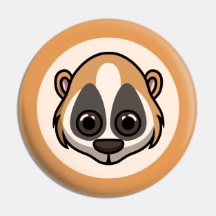 Cute Slow Loris Pin