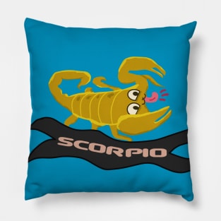 Scorpio the Scorpion Pillow