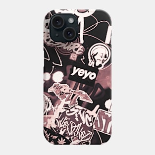 Urban Graffiti Street Style Sticker NYC Phone Case