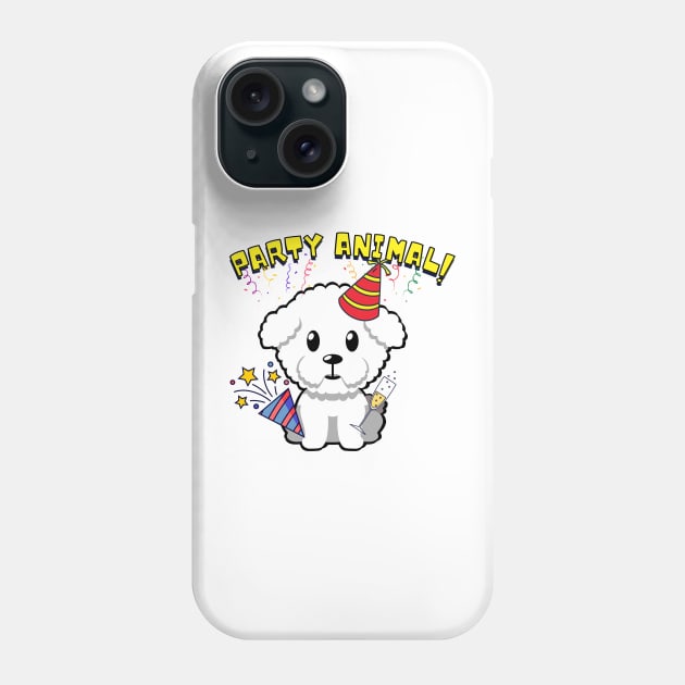 Party Animal - Furry Dog Phone Case by Pet Station