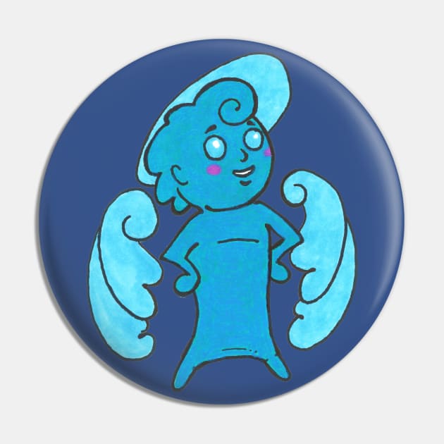 Blue Angel Pin by Phosfate