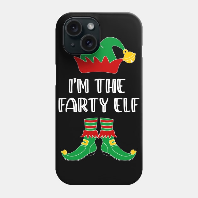 I'm The Farty Elf Matching Family Group Christmas Phone Case by SloanCainm9cmi